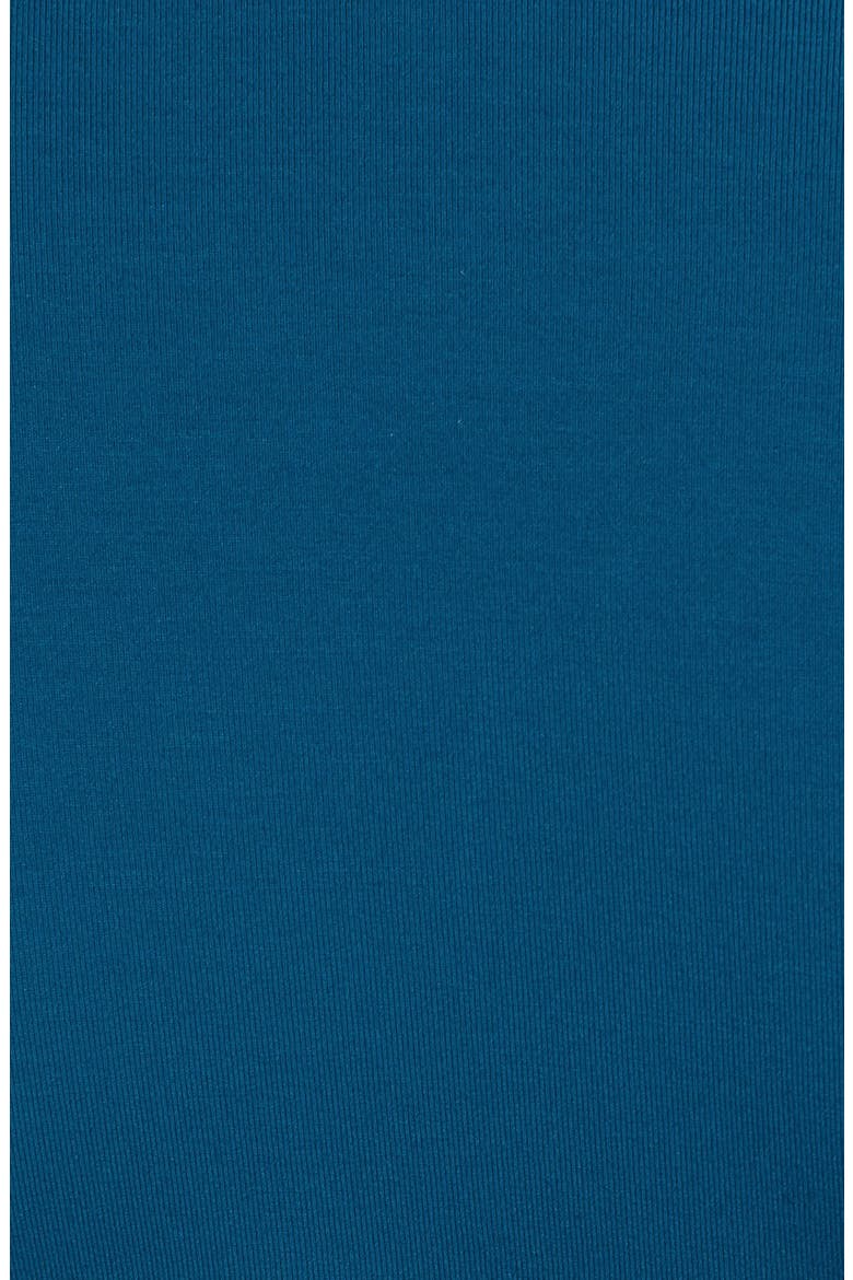 Ruched Sleeve Faux Wrap Dress, Alternate, color, SAPPHIRE