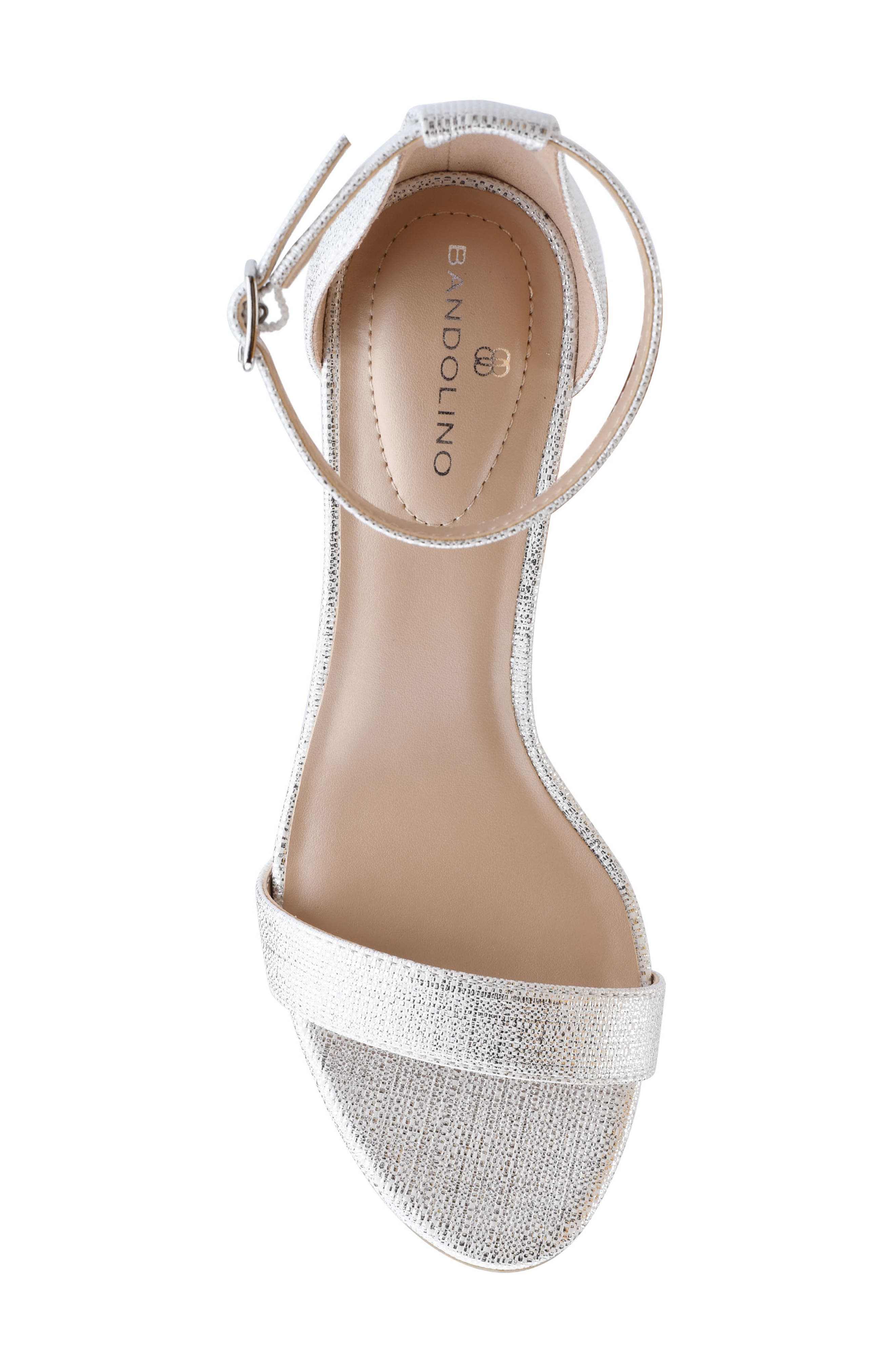 Armory Ankle Strap Sandal, Alternate, color, SILVER