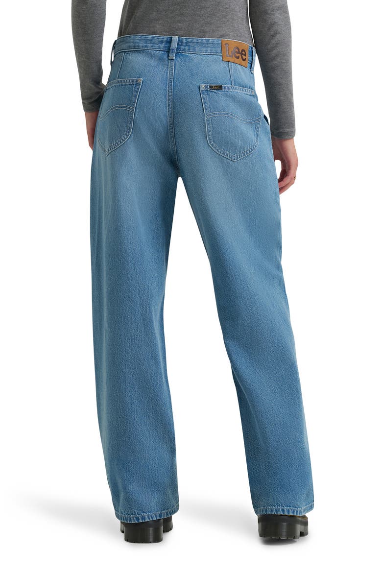 Patch Pocket Slouchy Cotton & Linen Jeans, Alternate, color, ON THE HOUSE