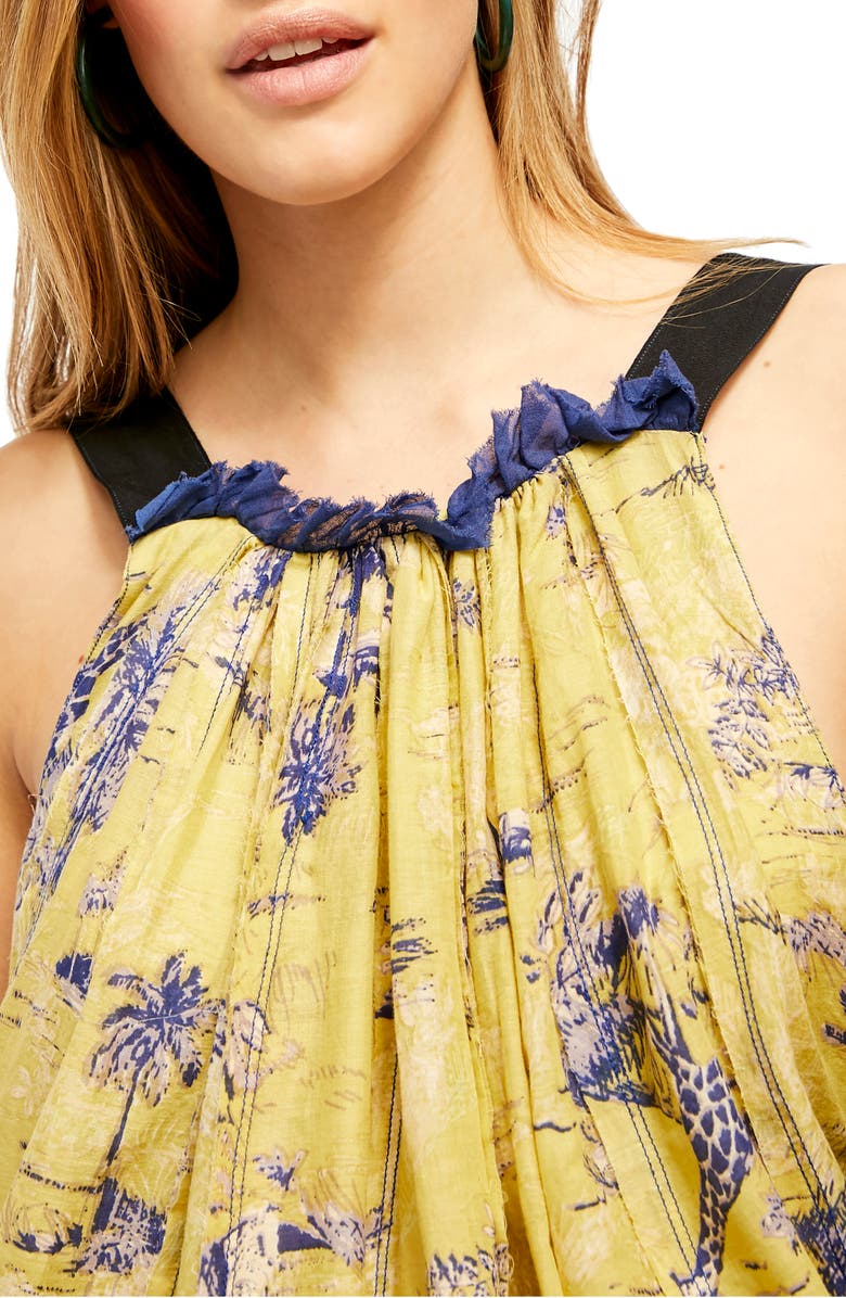 Free People Tropical Toile Dress, Alternate, color,