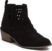 NINETY UNION Chicago Perforated Ankle Boot