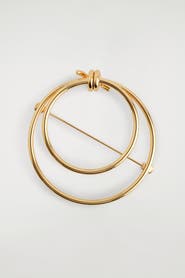 COS Knotted Brooch