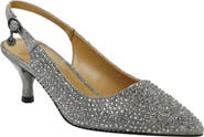 J. Reneé Ferryanne Pointed Toe Slingback Pump