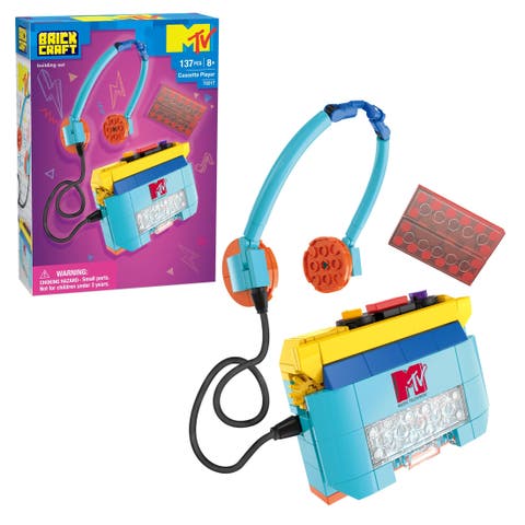 MTV Cassette Player Building Set