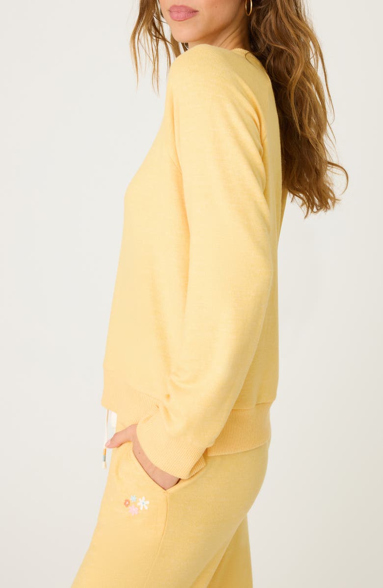 PJ Salvage Sunshine Mind Sweatshirt, Alternate, color, 