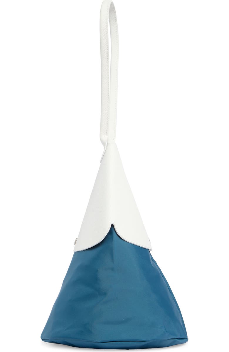 Longchamp x Nendo Large Cone Bag, Alternate, color, Blue/ White
