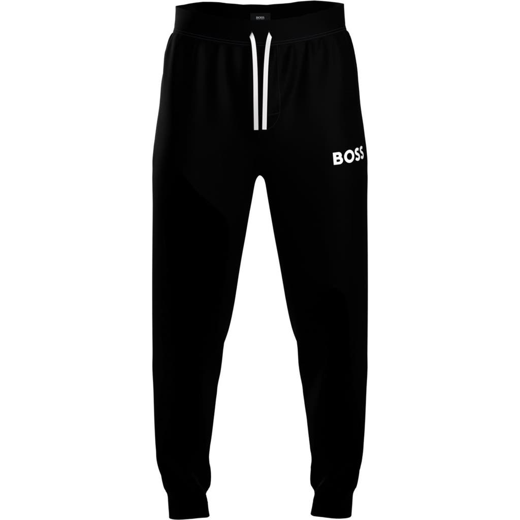 Hugo Boss Ease Pajama Joggers In Black