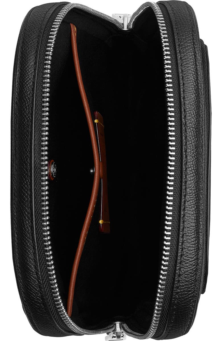 COACH Felix Signature Coated Canvas & Leather Sling Bag, Alternate, color, Black Signature