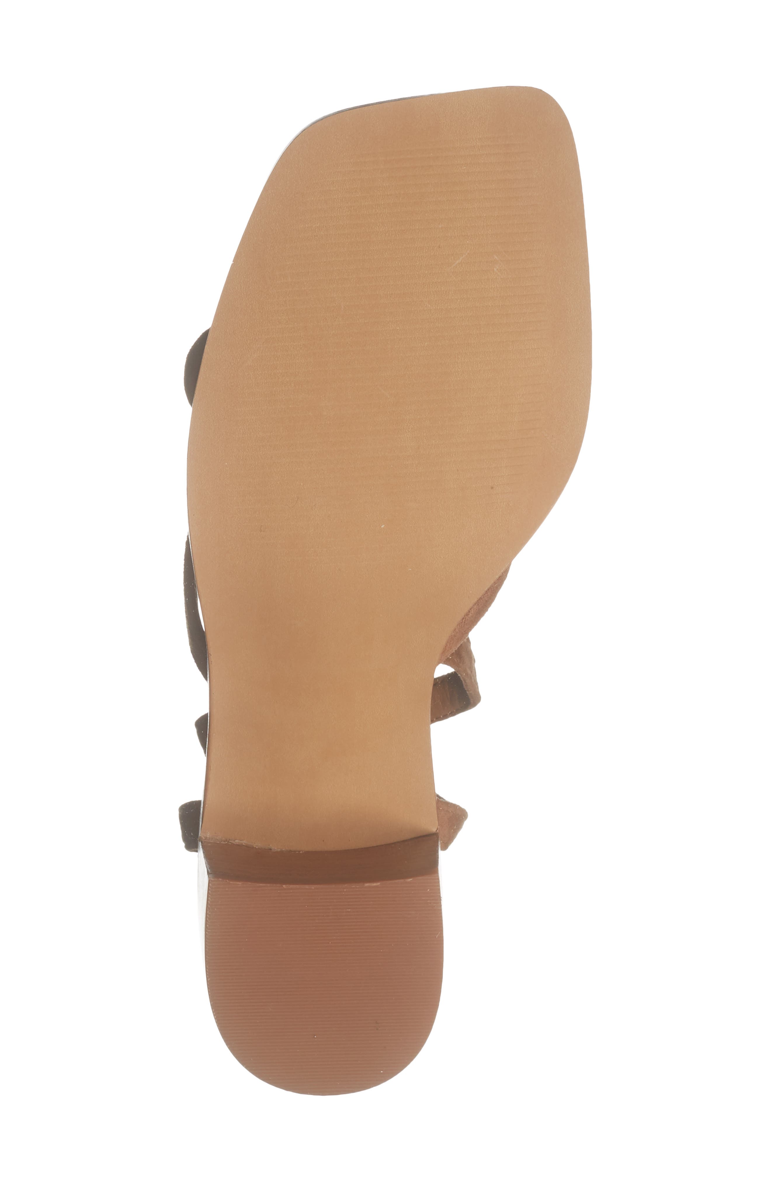 Tilly Block Heel Sandal, Alternate, color, CHESTNUT SUEDE