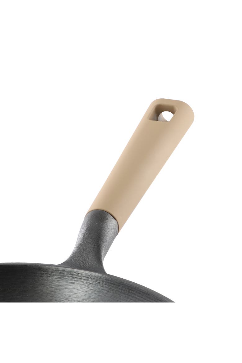 11 Inch Cast Iron Skillet with Bakelite Handle in Black, Alternate, color, Black