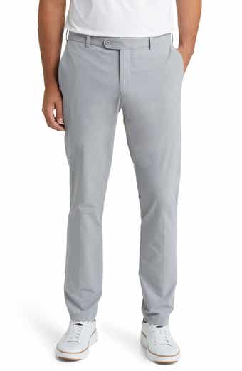Peter Millar Men's Crown Crafted Surge Performance Flat Front Trousers