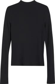 PAIGE Henrietta Long Sleeve Rib Top