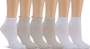 Laundry by Shelli Segal 6-Pack Quarter Length Socks