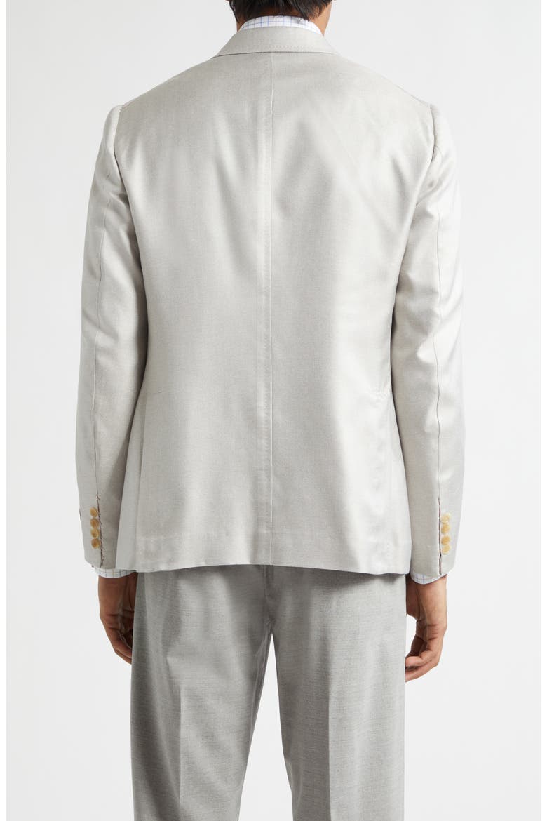 Unito Soft Silk Twill Sport Coat, Alternate, color, WHITE