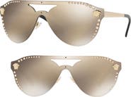 Versace Medusa 60mm Crystal Shield Sunglasses
