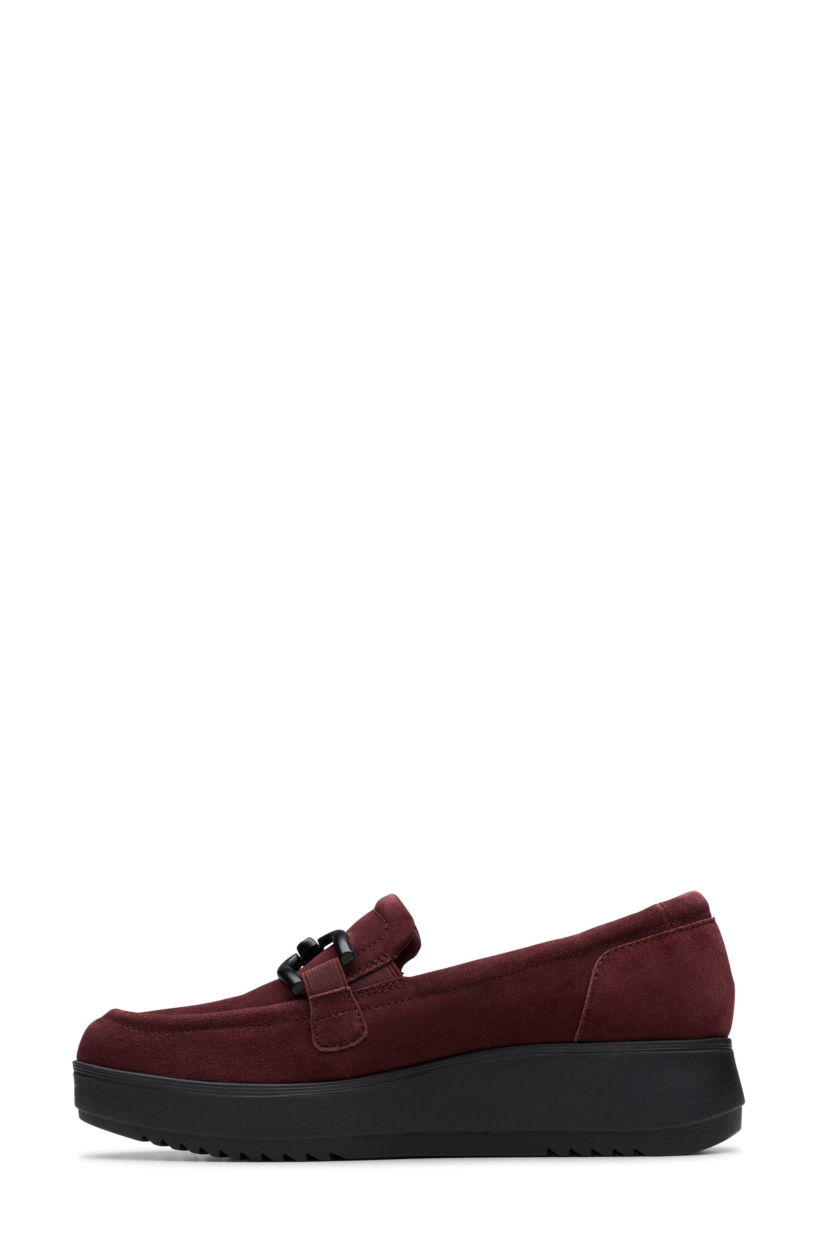 Zylah Top Platform Loafer, Alternate, color, PLUM SUEDE
