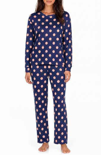 Soft Hacci Long Sleeve Henley Pajamas