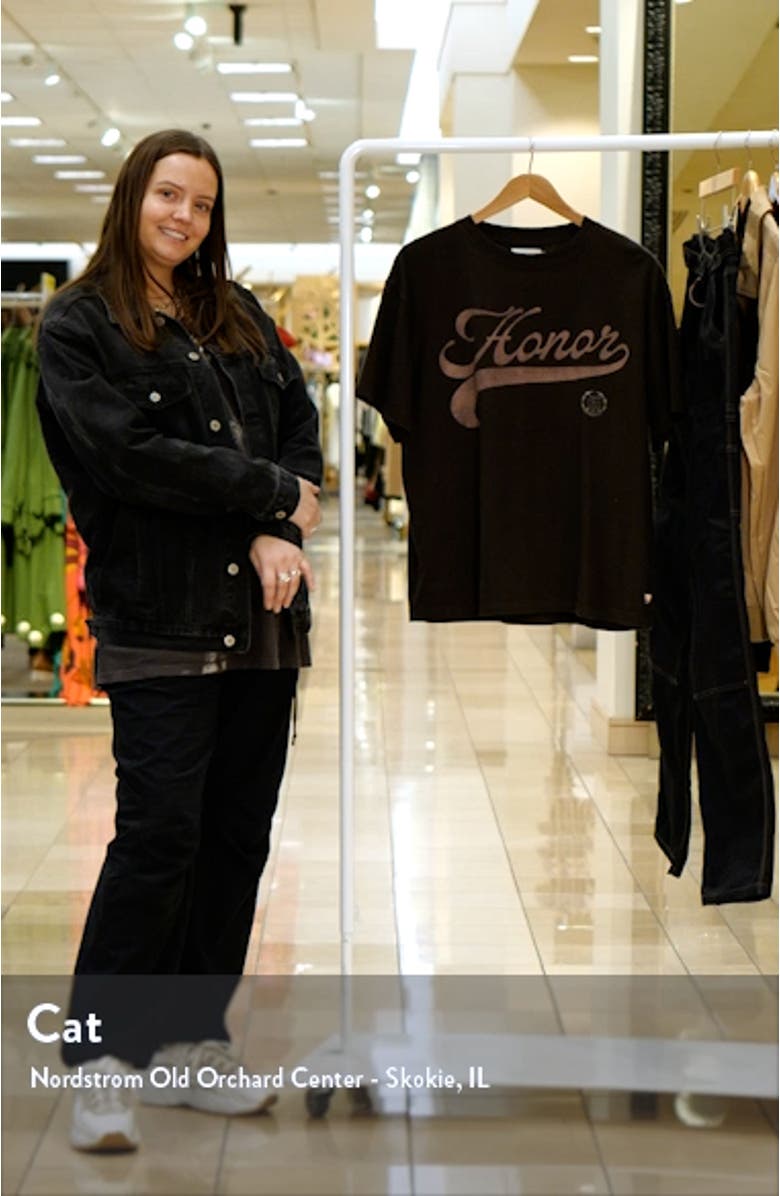 Logo Script Cotton Graphic T-Shirt, sales video thumbnail