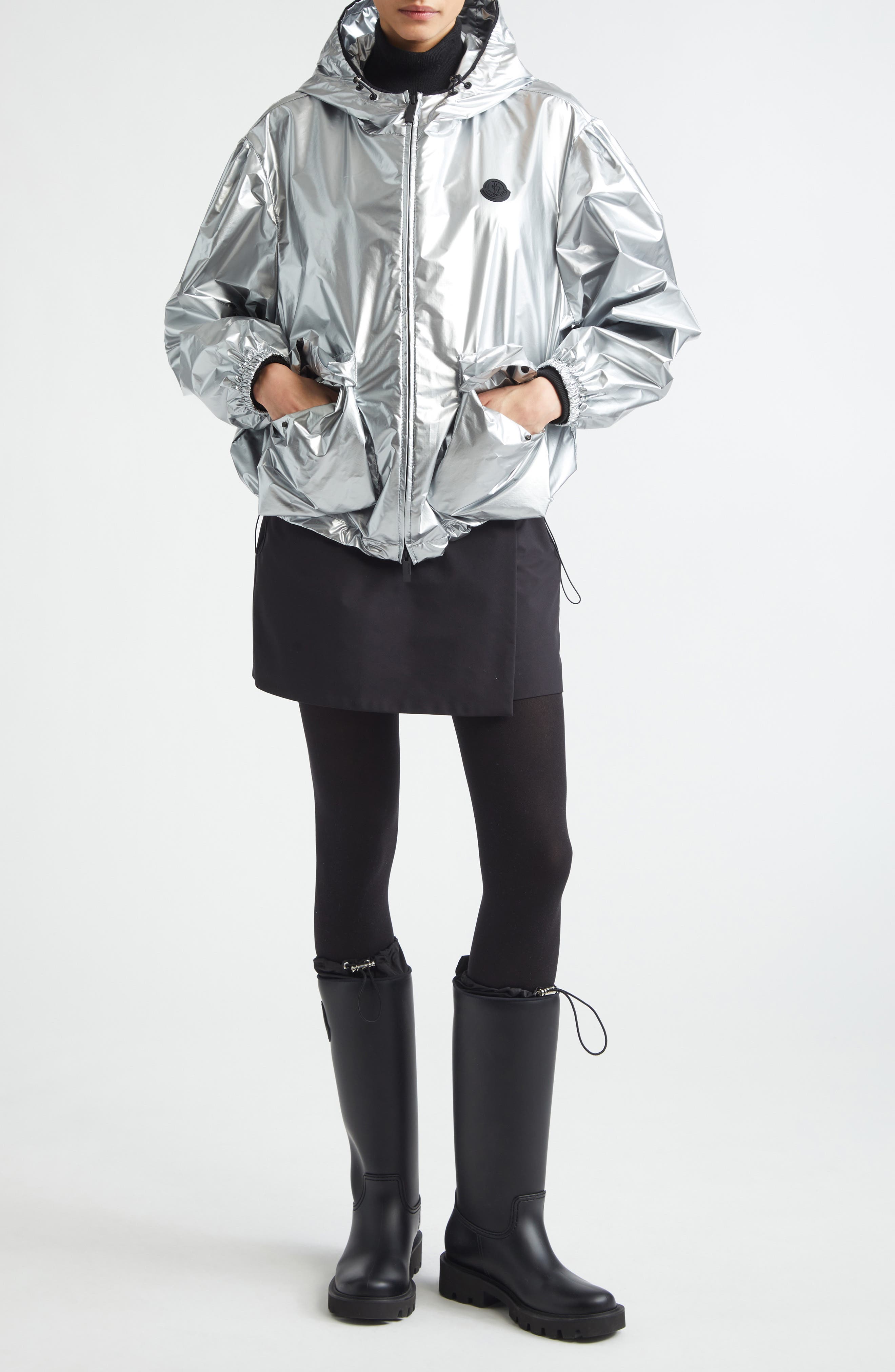 Ylang Metallic Bomber Jacket - image 2