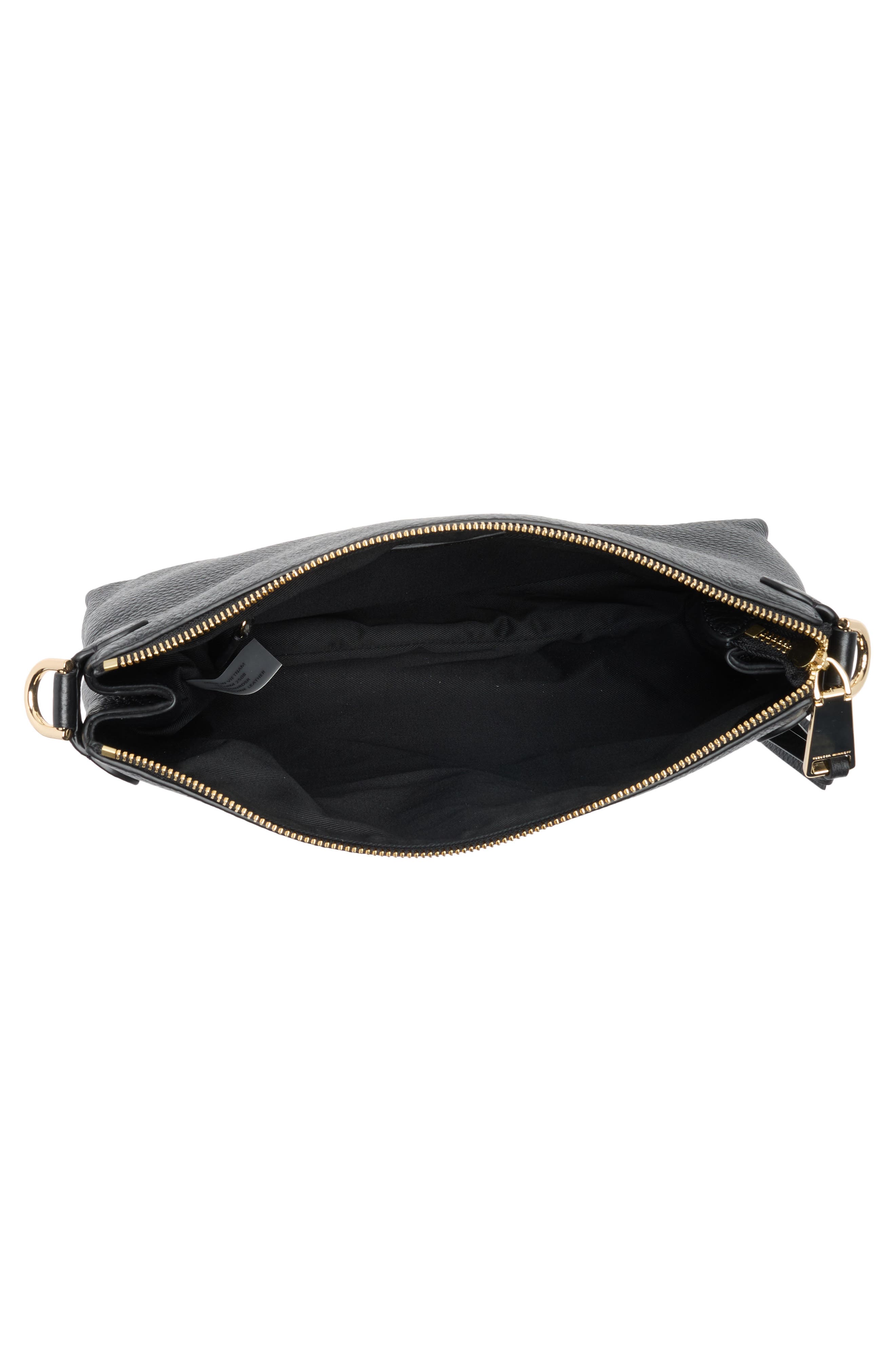 Rebecca Minkoff Stevie Shoulder Bag, Alternate, color, Black
