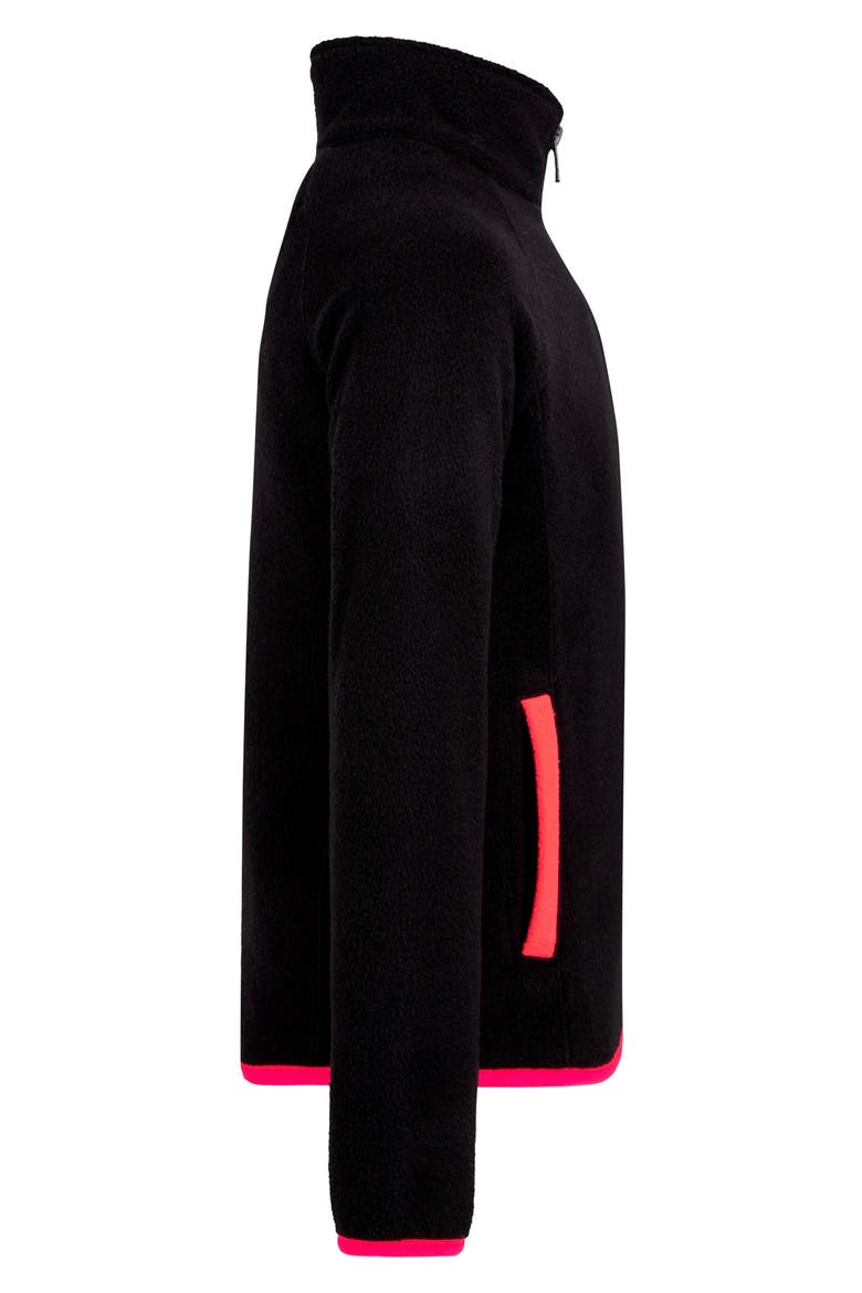Kids' Arctic High Pile Fleece Jacket, Alternate, color, BLACK