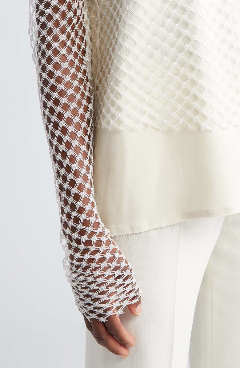 TOTEME Layered Lace Top, Alternate, color, 