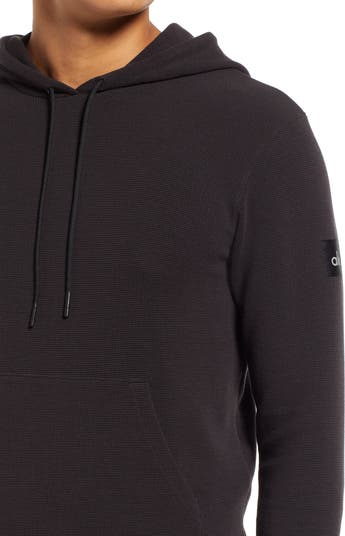 Alo Yoga☆ Micro Waffle Fast Break Hoodie ブラック メンズ Micro Waffle Fast Break Hoodie - Espresso | Alo Yoga