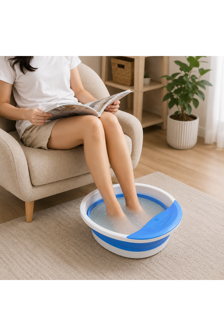 Shiatsu Chair Massager & Wireless Footbath, Alternate, color, Multicolor