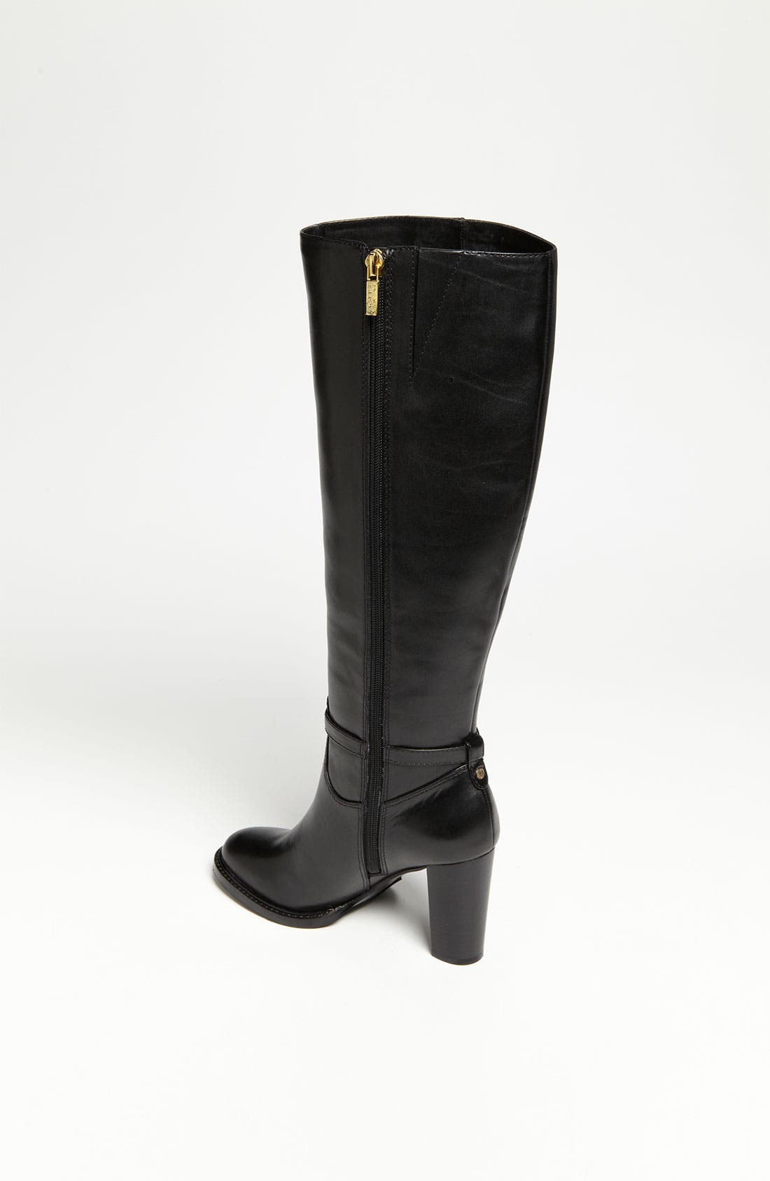 'Tulip' Boot (Nordstrom Exclusive), Alternate, color, BLACK LEATHER