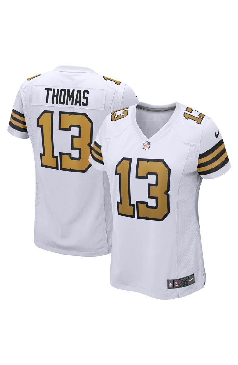 Nike Women's Nike Michael Thomas White New Orleans Saints Alternate Game Jersey, Main, color,
