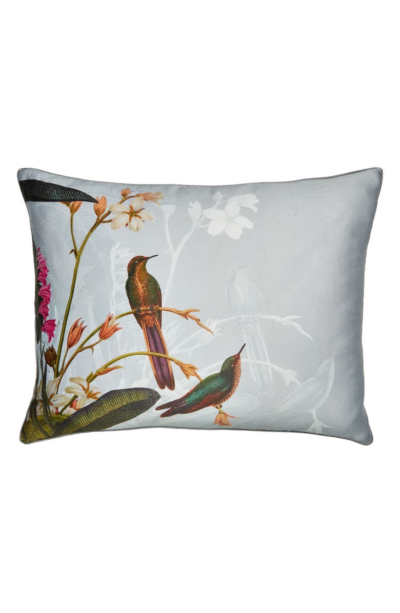 Ted Baker London Pistachio Border Duvet Cover & Sham Set, Alternate, color, Gray