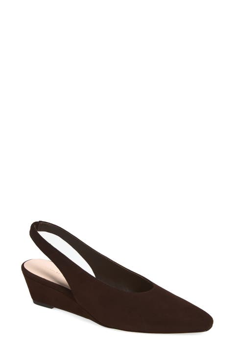 Hyla Slingback Wedge Pump