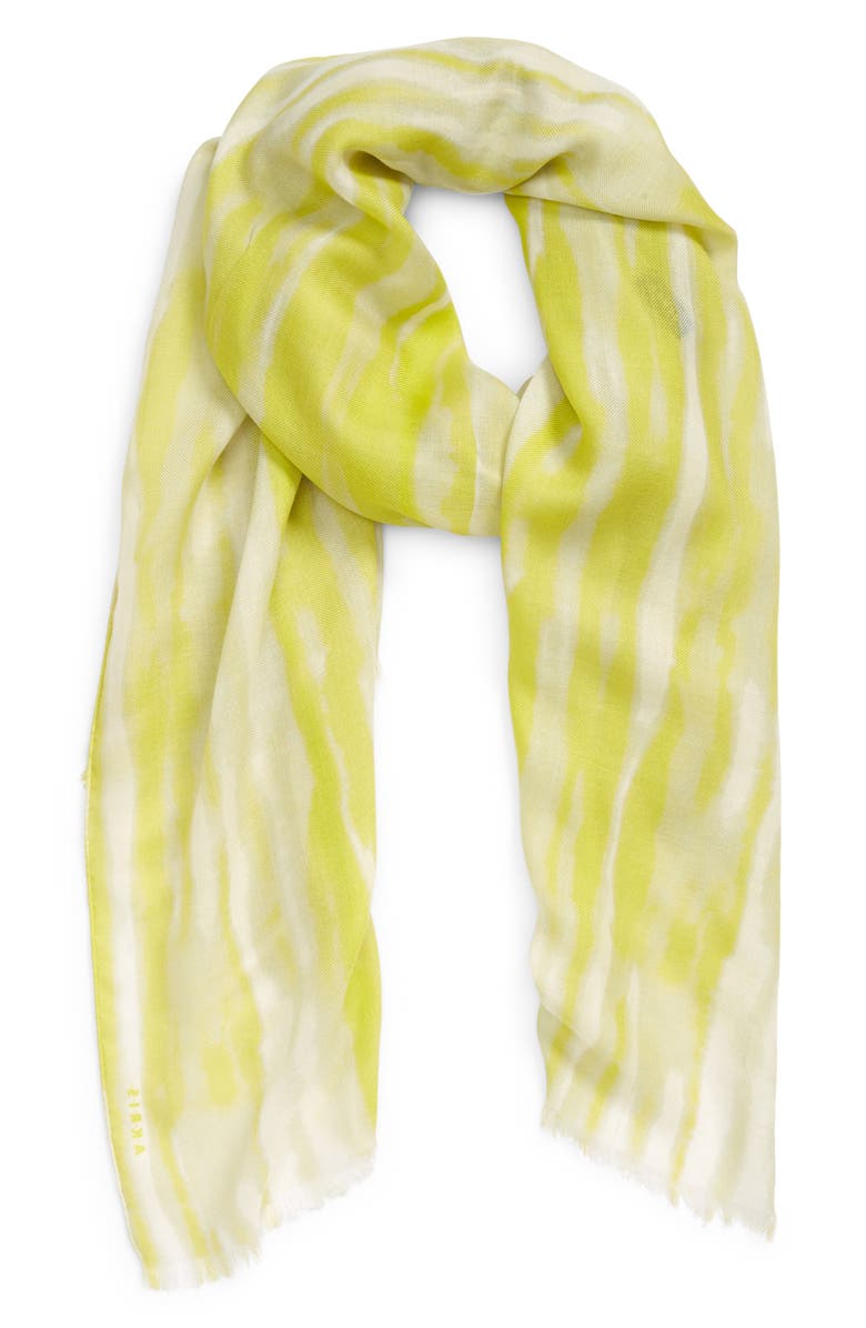 Akris Waterstripe Cashmere & Silk Scarf, Alternate, color, 