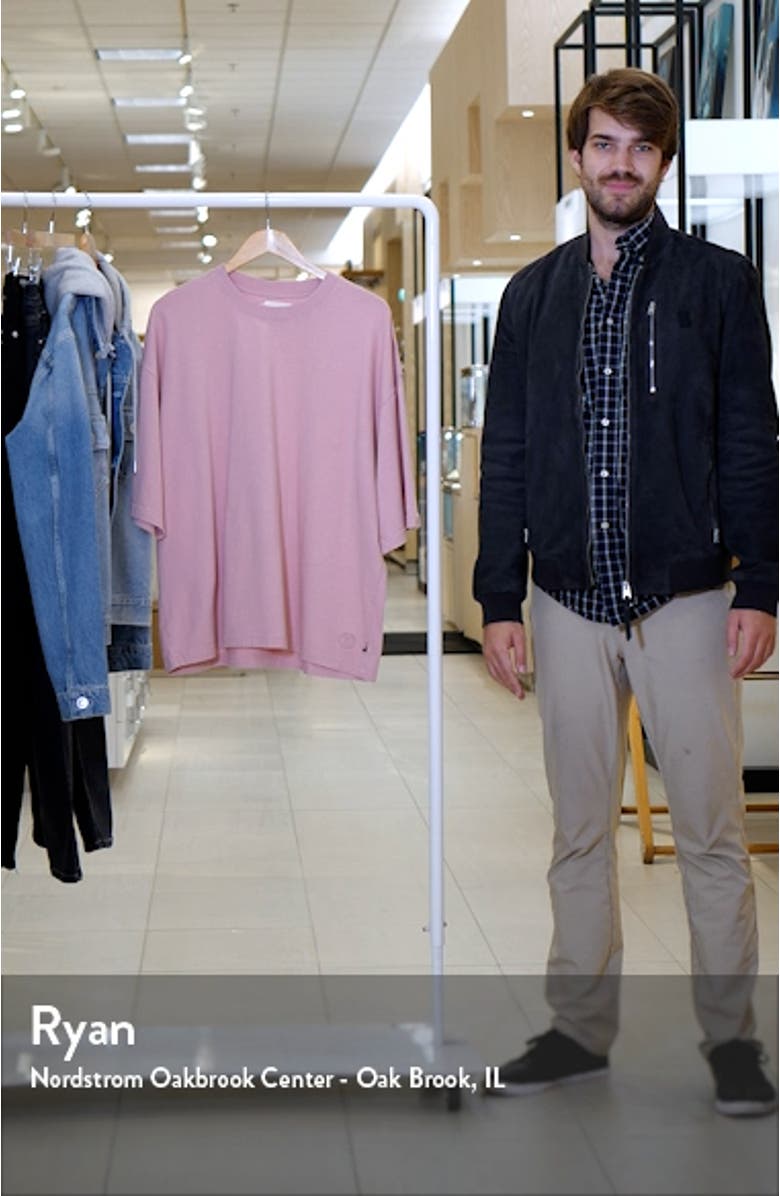 Crest Logo Embroidered Box T-Shirt, sales video thumbnail