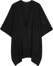 Lauren Ralph Lauren Textured Edge Knit Ruana