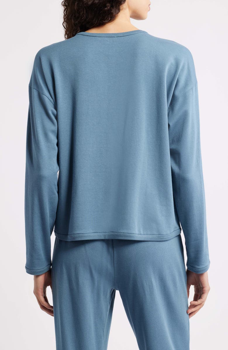 Eileen Fisher Boxy Terry Top, Alternate, color, Sea Spray