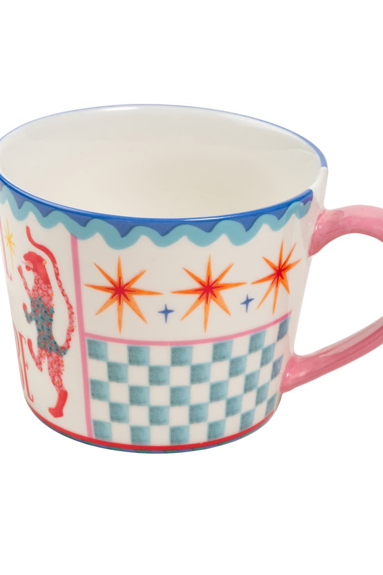 Luohu Porcelain Feel Vibe Mug 12 oz Set of 3, Alternate, color, Pink