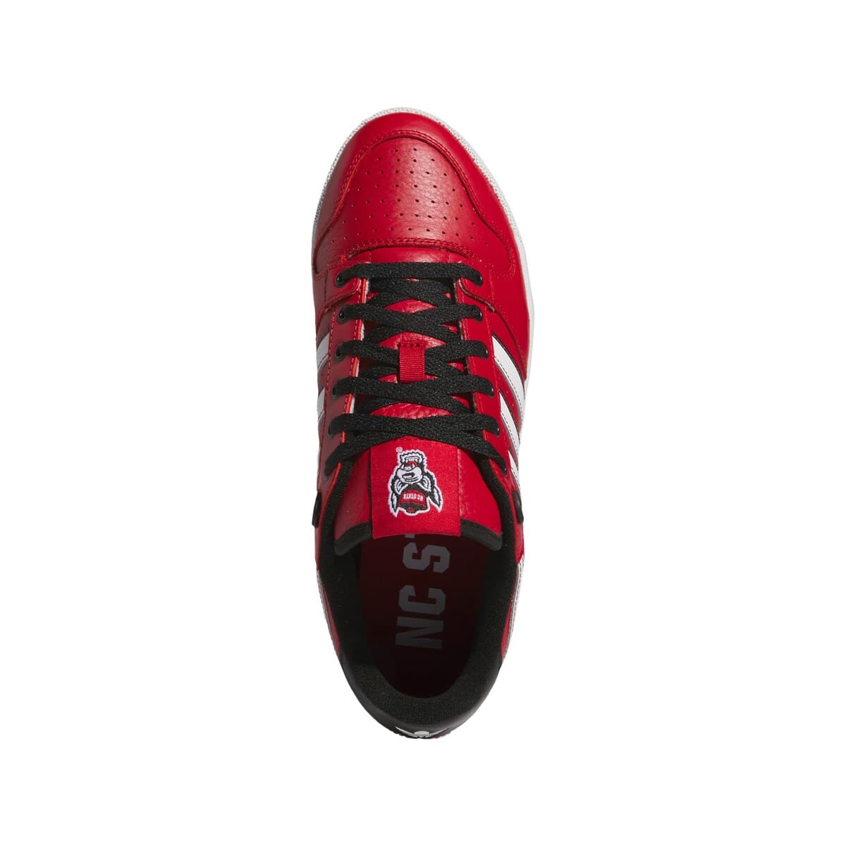 adidas Unisex adidas Red/White NC State Wolfpack Centennial 85 Low Basketball Shoes, Alternate, color, Red
