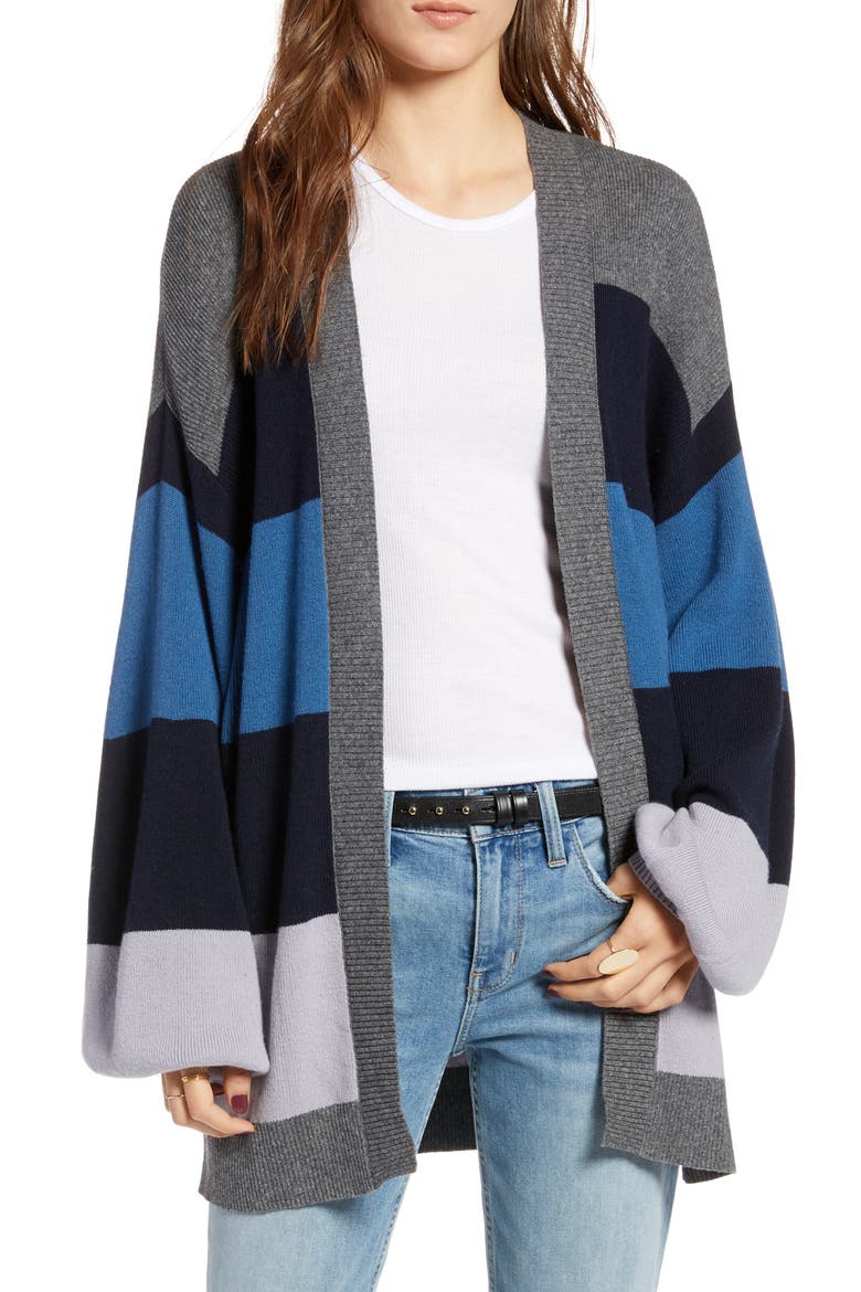 Stripe Cardigan, Main, color, NAVY NIGHT MULTI JANE STRIPE
