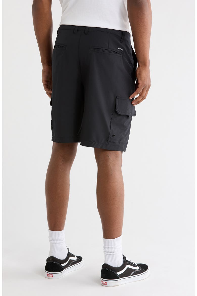 Submersible Cargo Shorts, Alternate, color, BLACK