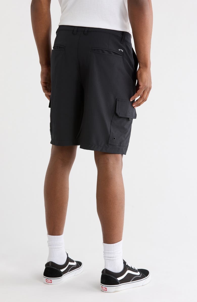 Billabong Submersible Cargo Shorts, Alternate, color, Black