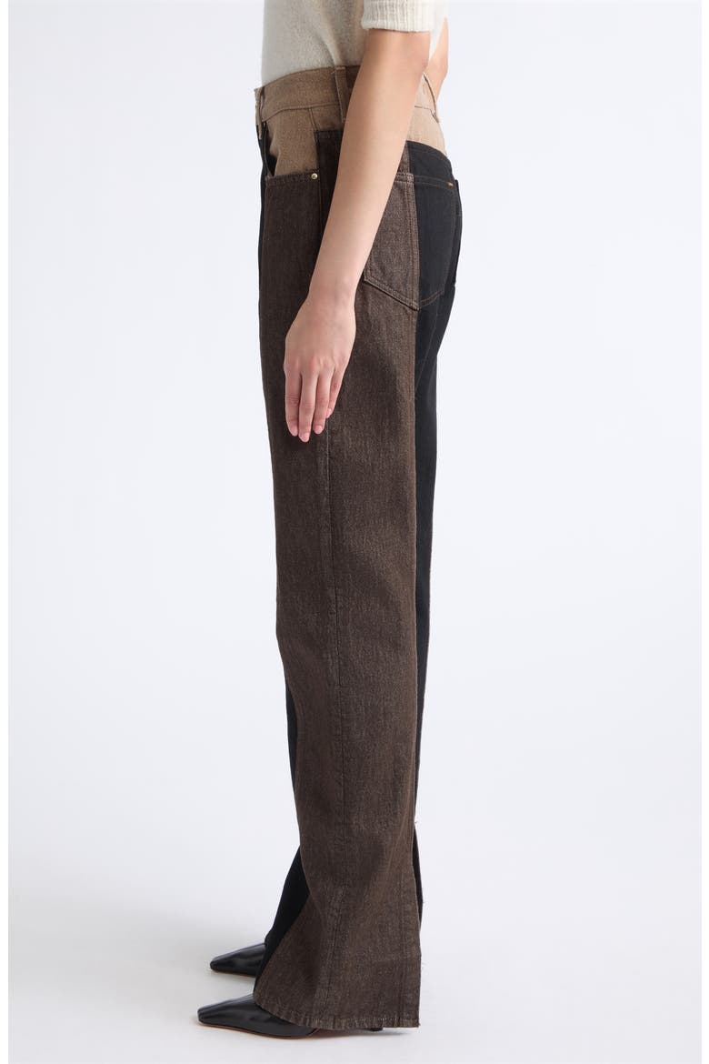 Jane High Waist Wide Leg Jeans, Alternate, color, DUSK/ SORREL/ RYE WASH