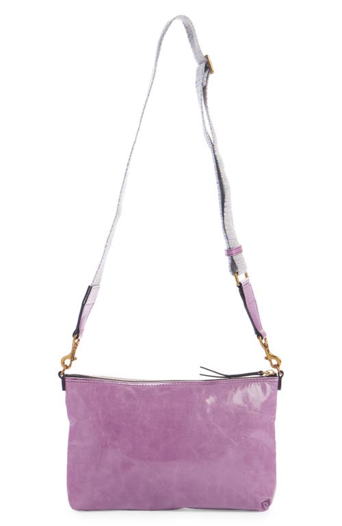 Isabel Marant Nessah Leather Crossbody Bag In Mauve