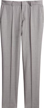 BOSS Genius Slim Fit Wool Suit Pants