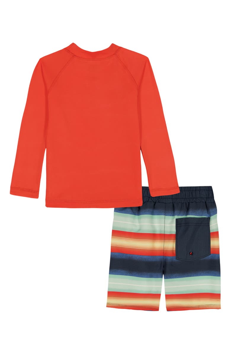 Quiksilver Kids' Rashguard Top & Swim Trunks Set, Alternate, color, Prepack Assorted