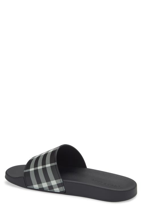 Burberry Furley Check Slide Sandal In Calico Check