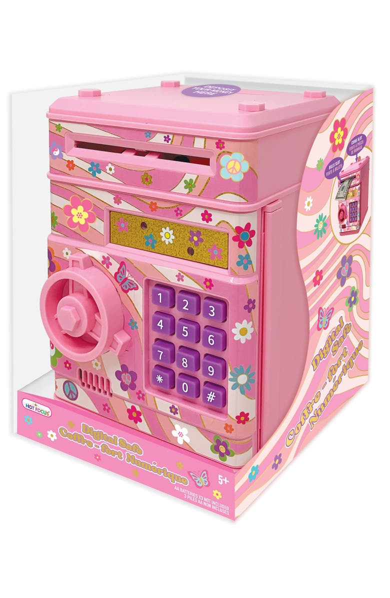 HOT FOCUS Groovy Flower Digital Safe, Main, color,