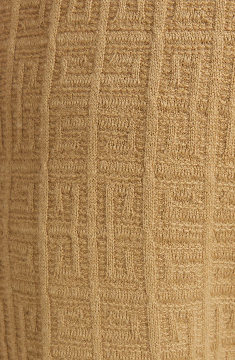 Givenchy 4G Logo Jacquard Cashmere Joggers, Alternate, color, 