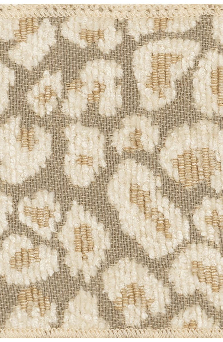 Linum Home Textiles Spots Embellished Washcloth - Set of 2 - Cream, Alternate, color, Cream