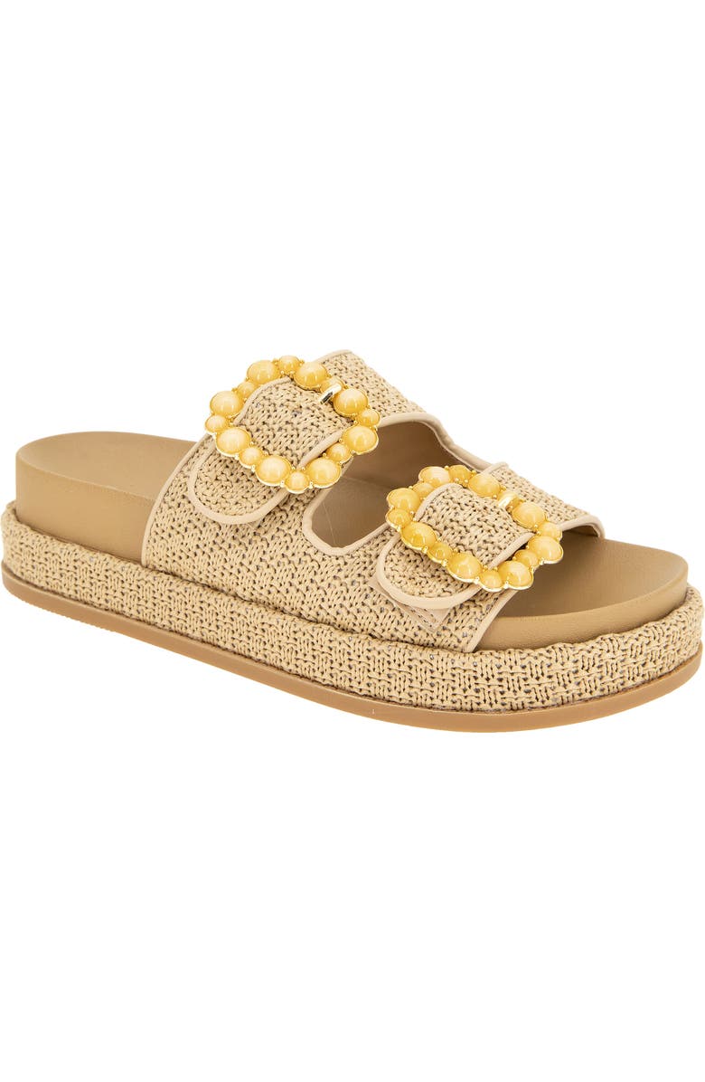 BCBGeneration Bexxi Slide Sandal, Main, color, Natural